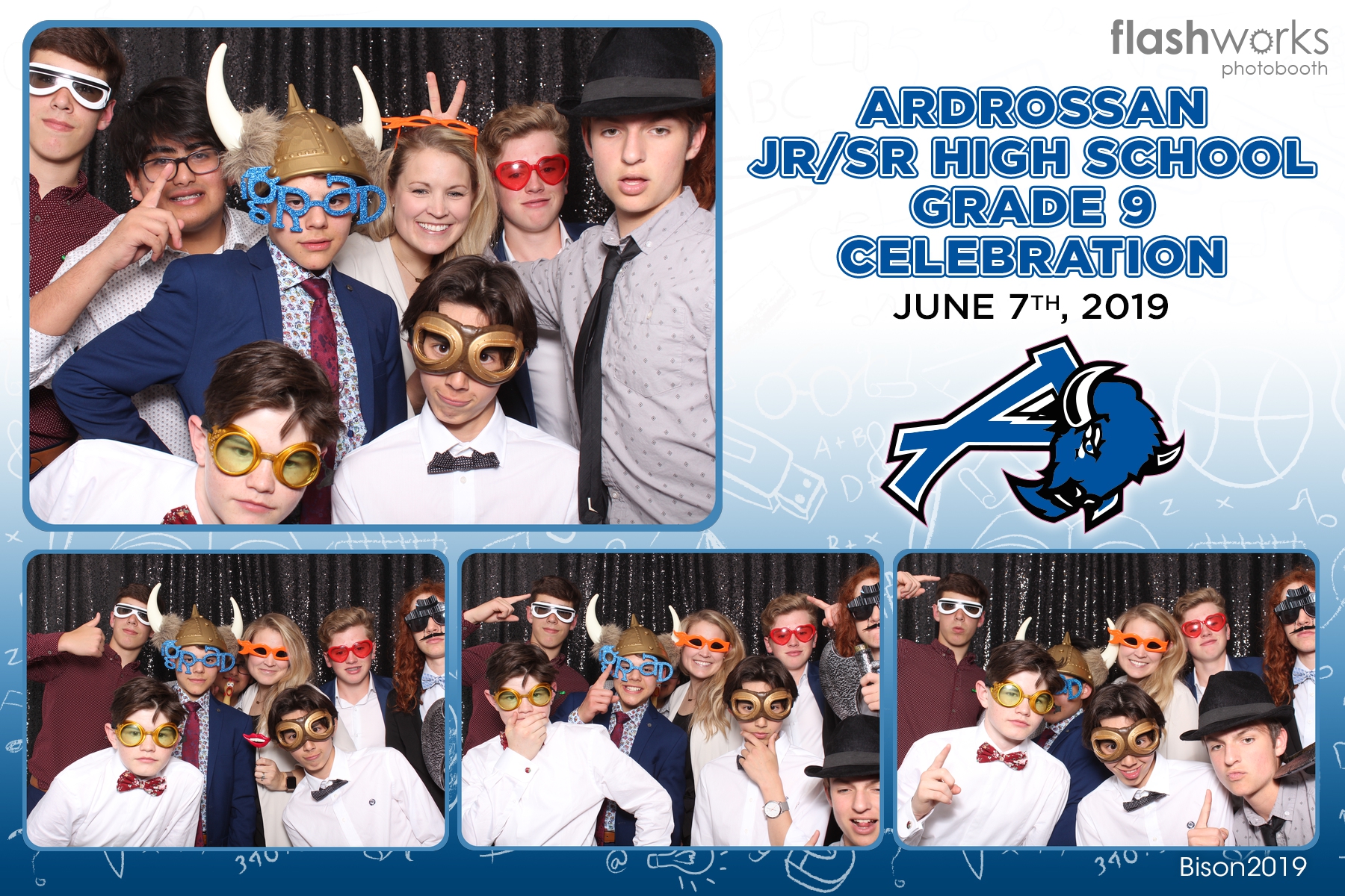 Ardrossan Jr/Sr High School Grade 9 Celebration | View more photos from the event at gallery.flashworksphotobooth.com/u/FlashworksPhotoboothInc/Ardrossan-JrSr-High-School-Grade-9-Celebration